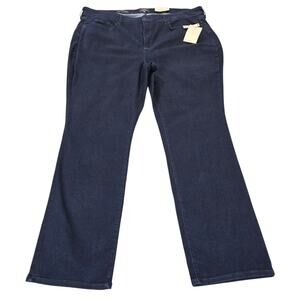 NWT NYDJ Jeans Womens 24W Marilyn Straight Leg Lift Tuck Stretch Casual Comfort